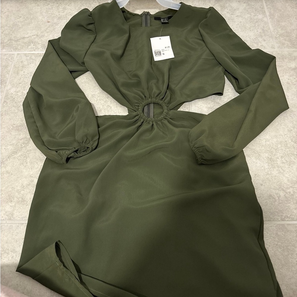 Forever 21 Olive Maxi Dress